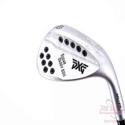 PXG 0311 Sugar Daddy Milled Chrome Wedge Lob LW 60° 9 Deg Bounce True Temper Elevate 95 VSS Steel Regular Right Handed 35.25in