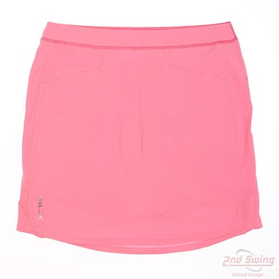 New Womens Ralph Lauren RLX Golf Skort Large L Pink MSRP $138