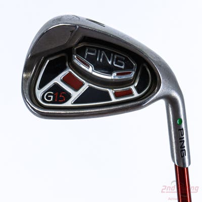 Ping G15 Single Iron Pitching Wedge PW Ping TFC 149I Graphite Regular Right Handed Green Dot 36.5in