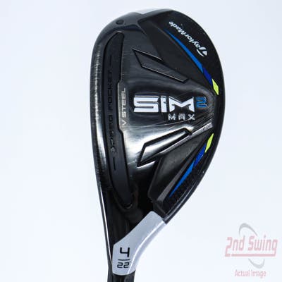 TaylorMade SIM2 MAX Rescue Hybrid 4 Hybrid 22° Fujikura Ventus Blue 6 Graphite Regular Left Handed 40.5in