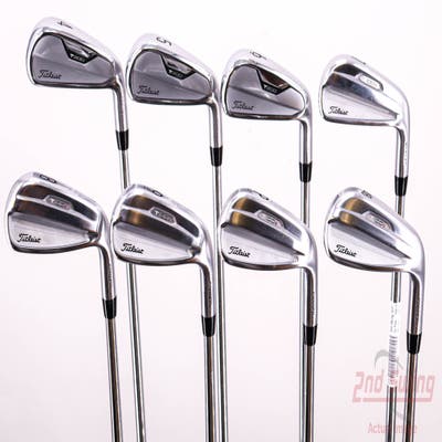 Titleist 2021 T100S Iron Set 4-PW AW Nippon NS Pro Modus 3 Tour 120 Steel Stiff Right Handed 38.0in