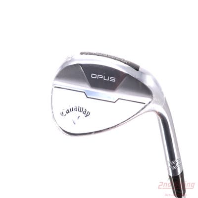 Mint Callaway Opus Brushed Chrome Wedge Gap GW 52° 10 Deg Bounce S Grind Dynamic Gold Mid 115 Wedge Steel Wedge Flex Right Handed 35.5in