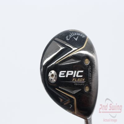 Callaway EPIC Flash Star Fairway Wood 7 Wood 7W 21° UST ATTAS Speed Series 40 Graphite Senior Right Handed 42.5in