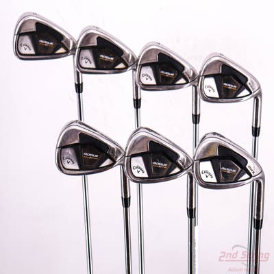 Callaway Rogue ST Max Iron Set 5-PW AW True Temper Elevate MPH 95 Steel Stiff Right Handed STD