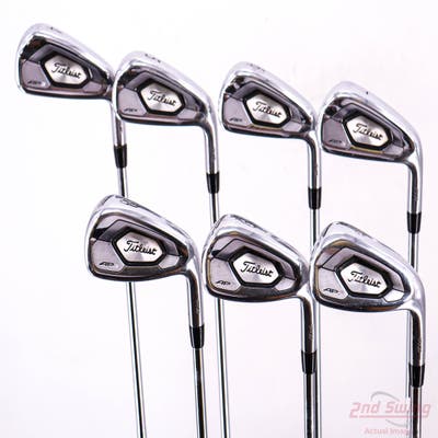 Titleist 718 AP3 Iron Set 4-PW True Temper AMT Black S300 Steel Stiff Right Handed 39.0in