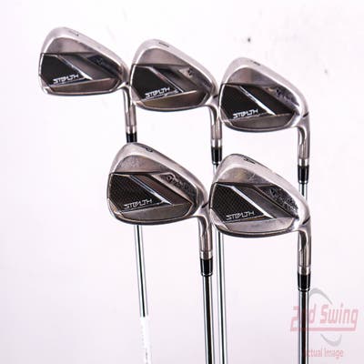 TaylorMade Stealth Iron Set 7-PW AW FST KBS MAX 85 MT Steel Regular Right Handed 36.5in