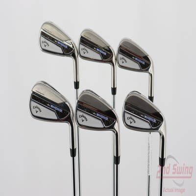 Callaway Paradym Ai Smoke Iron Set 5-PW True Temper Elevate 95 Steel Stiff Right Handed 38.5in