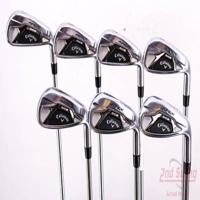 Callaway Apex DCB 21 Iron Set 5-PW True Temper Elevate ETS 115 Steel Stiff Right Handed 38.0in