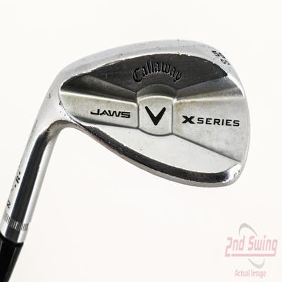 Callaway X Series Jaws CC Chrome Wedge Sand SW 56° Stock Steel Shaft Steel Wedge Flex Left Handed 35.0in