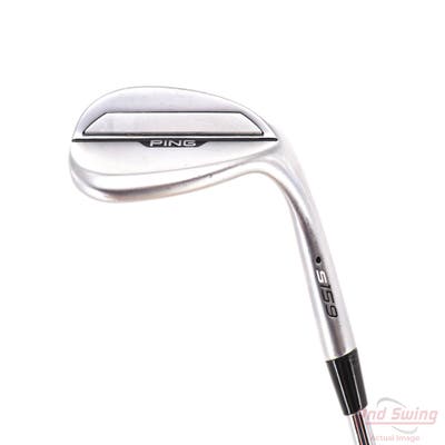 Ping s159 Chrome Wedge Lob LW 60° 10 Deg Bounce S Grind Project X LZ 6.0 Steel Stiff Right Handed Black Dot 35.25in