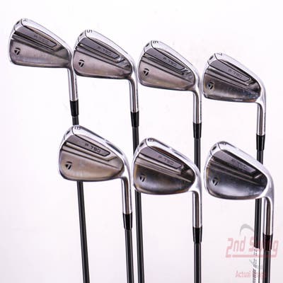 TaylorMade 2019 P790 Iron Set 4-PW Fujikura PRO 75I Graphite Regular Right Handed 38.25in