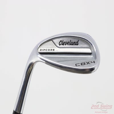 Cleveland CBX 4 ZipCore Wedge Sand SW 56° 14 Deg Bounce FST KBS Hi-Rev 2.0 115 Steel Wedge Flex Left Handed 35.5in