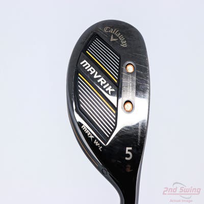 Callaway Mavrik Max Womens Lite Hybrid 5 Hybrid 27° UST Mamiya Helium Black 4 Graphite Ladies Right Handed 38.5in