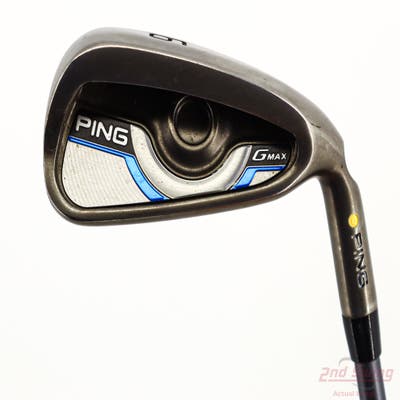 Ping Gmax Single Iron 6 Iron Ping CFS Graphite Senior Right Handed Yellow Dot 38.25in