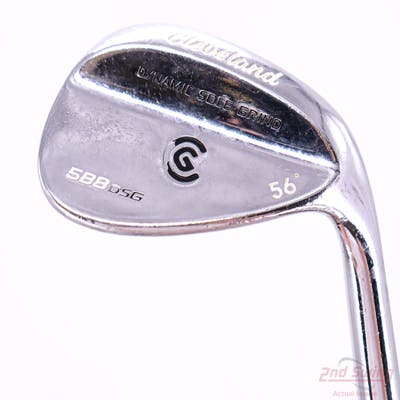 Cleveland 588 DSG Wedge Sand SW 56° True Temper Dynamic Gold Steel Wedge Flex Right Handed 35.75in