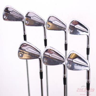 Mint Wilson Staff 2024 Staff Model Blade Iron Set 4-PW Dynamic Gold Mid 115 Steel Stiff Right Handed 38.0in