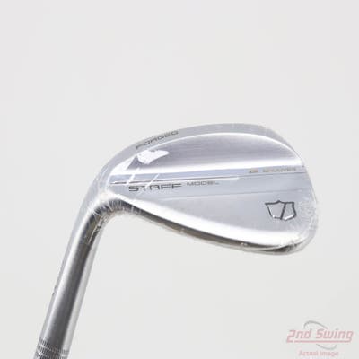 Mint Wilson Staff Staff Model ZM Wedge Sand SW 56° 10 Deg Bounce Dynamic Gold Spinner TI Steel Wedge Flex Left Handed 35.75in