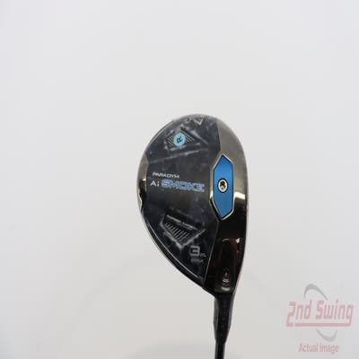 Mint Callaway Paradym Ai Smoke Max Fairway Wood 3 Wood HL 16.5° Project X HZRDUS Red 60 Graphite Regular Right Handed 43.5in