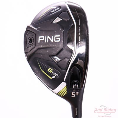 Ping G430 MAX Fairway Wood 5 Wood 5W 18° ALTA CB 65 Black Graphite Senior Right Handed 42.5in