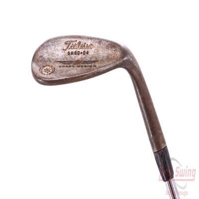 Titleist Vokey Spin Milled Oil Can Wedge Lob LW 60° 4 Deg Bounce Stock Steel Shaft Steel Wedge Flex Right Handed 35.0in