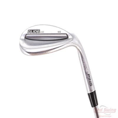 Ping Glide 2.0 Wedge Lob LW 58° 10 Deg Bounce AWT 2.0 Steel Wedge Flex Right Handed Silver Dot 36.0in