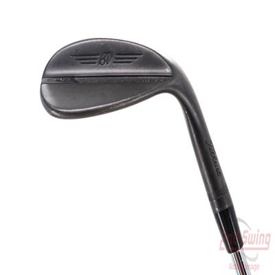 Titleist Vokey SM8 Jet Black Wedge Lob LW 60° 14 Deg Bounce K Grind Stock Steel Shaft Steel Wedge Flex Right Handed 35.25in