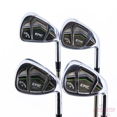 Callaway Epic Iron Set 7-PW UST Mamiya Recoil 760 ES Graphite Regular Right Handed 37.5in