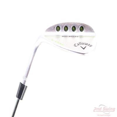 Callaway MD3 Milled Chrome W-Grind Wedge Sand SW 56° 12 Deg Bounce W Grind Project X 5.0 Steel Regular Left Handed 36.0in