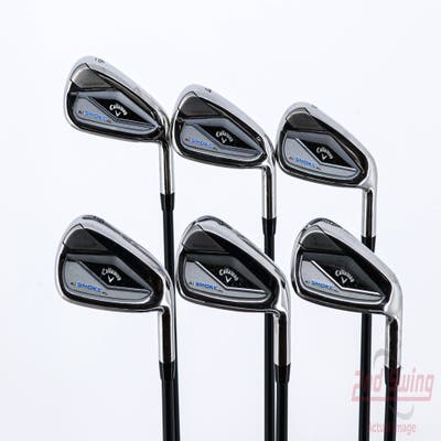 Callaway Paradym Ai Smoke HL Iron Set 6-PW AW Project X Cypher 2.0 50 Graphite Soft Regular Right Handed 38.0in