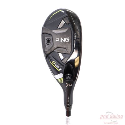 Ping G430 Hybrid 7 Hybrid 34° Mitsubishi Kai'li White 80 Graphite X-Stiff Right Handed 38.25in