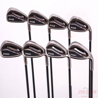 Ping G25 Iron Set 5-PW SW LW Ping TFC 189i Graphite Senior Right Handed Blue Dot 37.75in