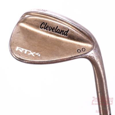 Cleveland RTX 4 Tour Raw Wedge Sand SW 56° 10 Deg Bounce Mid True Temper Dynamic Gold S400 Steel Stiff Right Handed 35.5in