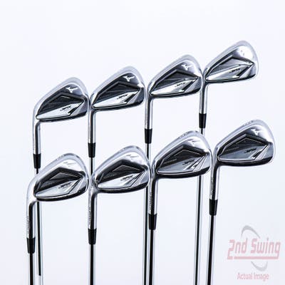 Mizuno JPX 923 Forged Iron Set 4-PW GW True Temper Dynamic Gold 105 Steel Stiff Left Handed 38.25in