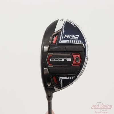 Cobra RAD Speed Fairway Wood 3 Wood 3W 14.5° Fujikura Motore X F3 6 Graphite Regular Left Handed 43.0in