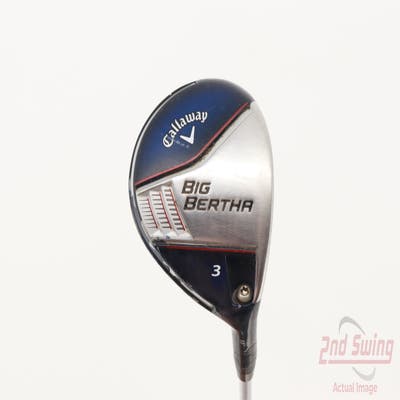 Callaway 2014 Big Bertha Fairway Wood 3 Wood 3W 15° Mitsubishi Fubuki Z 65 Graphite Stiff Right Handed 43.25in