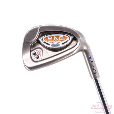 Ping i10 Single Iron 7 Iron Ping CFS with Cushin Insert Steel Regular Right Handed Blue Dot 37.25in