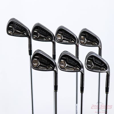 Adams Idea Black CB3 Iron Set 5-PW GW FST KBS Tour 90 Steel Regular Right Handed -1/4"