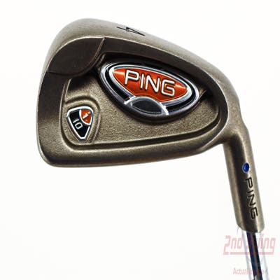 Ping i10 Single Iron 4 Iron Ping CFS with Cushin Insert Steel Regular Right Handed Blue Dot 39.0in