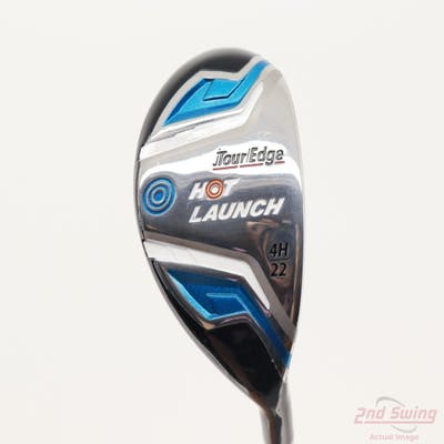 Tour Edge Hot Launch Hybrid 4 Hybrid 22° Stock Graphite Shaft Graphite Uniflex Right Handed 40.0in