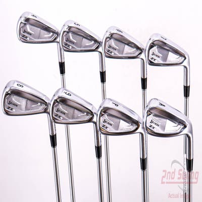 Srixon ZX4 MK II Iron Set 4-PW AW FST KBS C-Taper 130 Steel Stiff Right Handed 38.5in