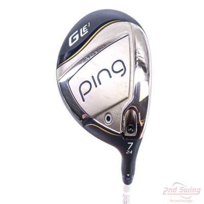 Ping G LE 3 Fairway Wood 7 Wood 7W 24° ULT 250 Lite Graphite Ladies Right Handed 41.25in