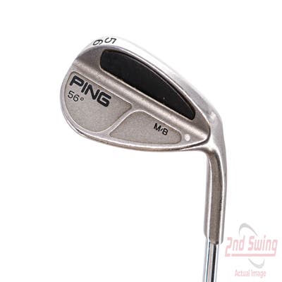 Ping MB Wedge Sand SW 56° Stock Steel Shaft Steel Stiff Right Handed Silver Dot 36.0in