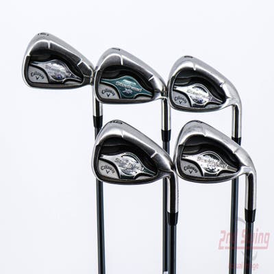 Callaway Steelhead XR Iron Set 6-PW Matrix Ozik Program F15 Graphite Regular Right Handed 37.5in