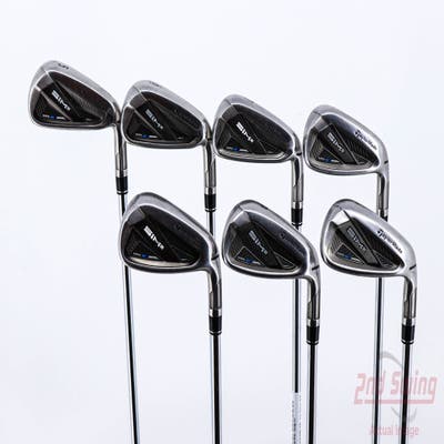 TaylorMade SIM2 MAX Iron Set 5-PW AW FST KBS MAX 85 MT Steel Regular Right Handed 38.5in