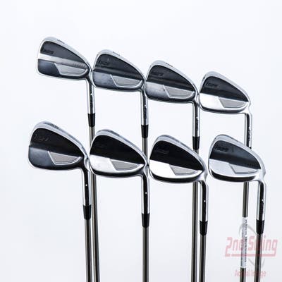 Ping i525 Iron Set 4-PW AW Aerotech SteelFiber i95 Graphite Regular Right Handed White Dot 39.0in