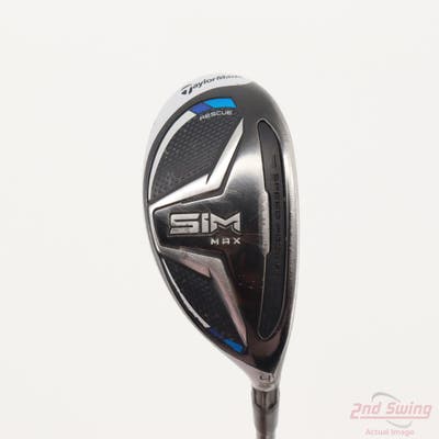 TaylorMade SIM MAX Hybrid 4 Hybrid 22° Fujikura Ventus Blue 5 Graphite Senior Right Handed 40.0in