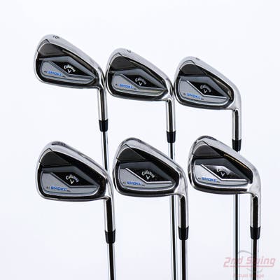 Callaway Paradym Ai Smoke HL Iron Set 6-PW AW True Temper Elevate MPH 85 Steel Regular Right Handed 38.5in