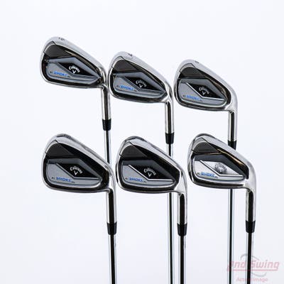 Callaway Paradym Ai Smoke HL Iron Set 6-PW AW True Temper Elevate MPH 85 Steel Regular Right Handed 38.25in