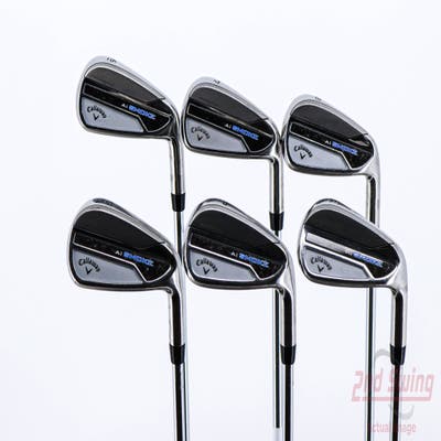 Callaway Paradym Ai Smoke Iron Set 6-PW AW True Temper Elevate MPH 95 Steel Stiff Right Handed 38.0in