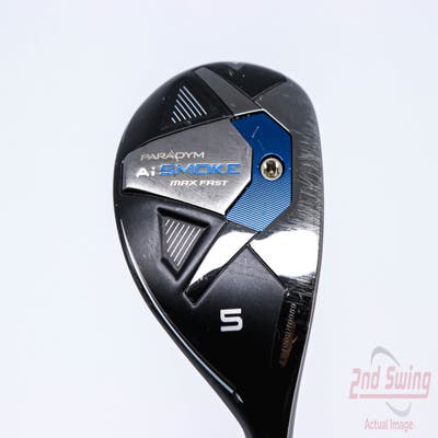 Callaway Paradym Ai Smoke Max Fast Hybrid 5 Hybrid 24° Mitsubishi Eldio Blue/White 40 Graphite Ladies Right Handed 38.75in